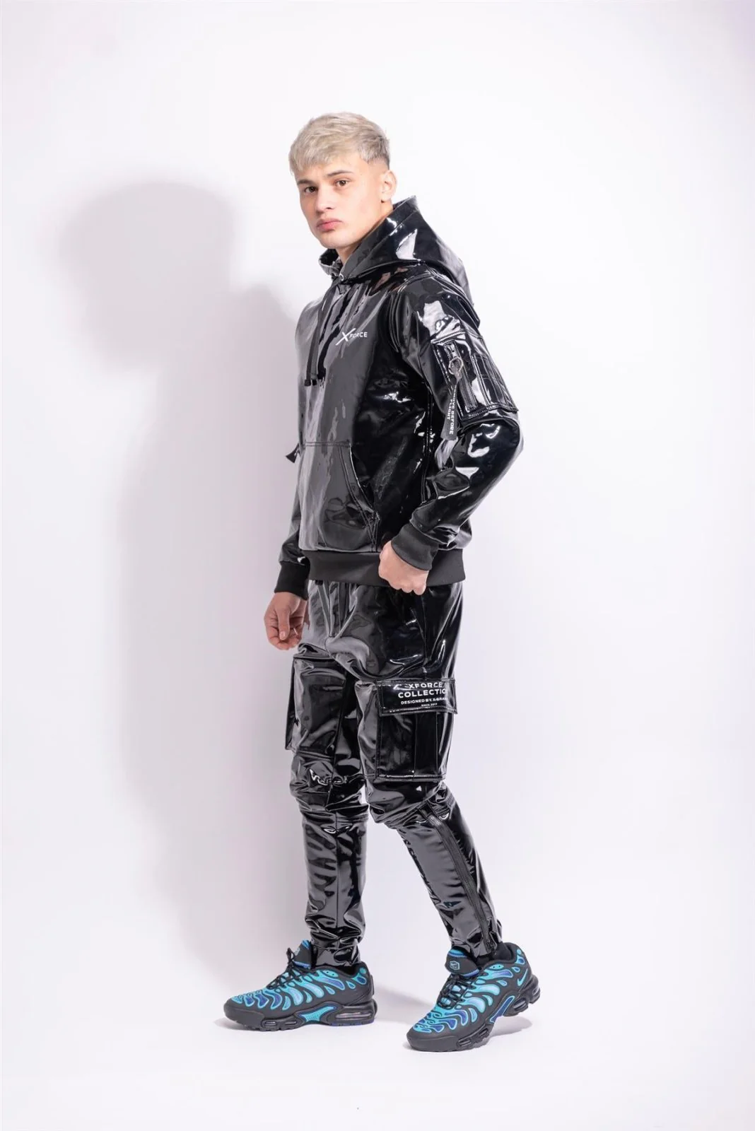 Twink X X-Force Flight Hoodie, Black - Image 5