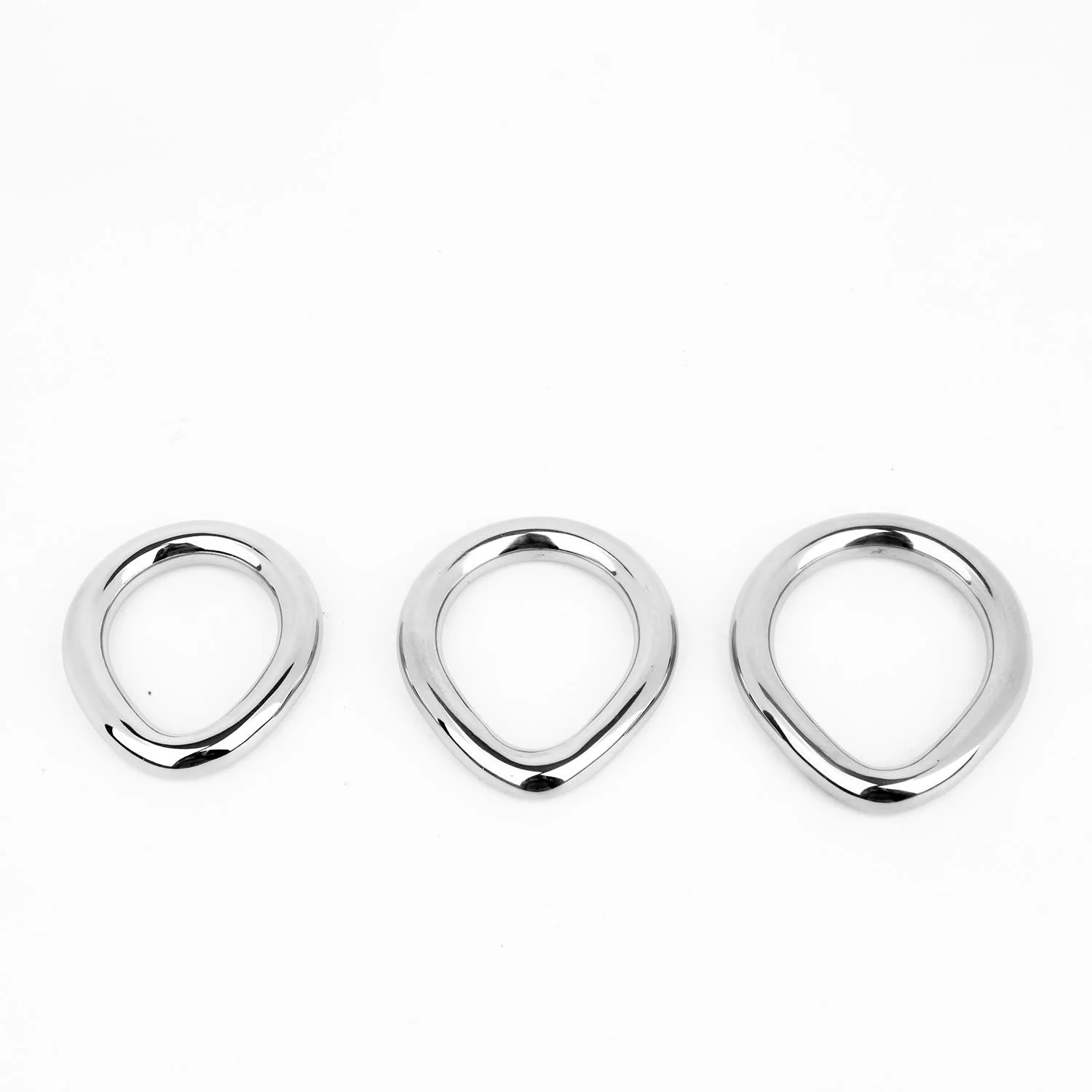 Flared Cock Ring, Stainless Steel - Image 3