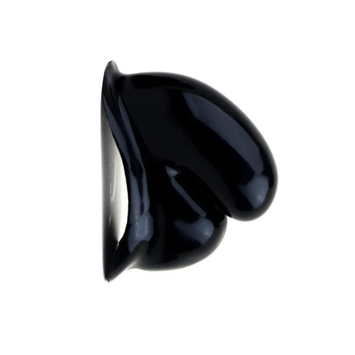 Rubber Chastity Sheath, Black,  3.5mm - 4mm, L