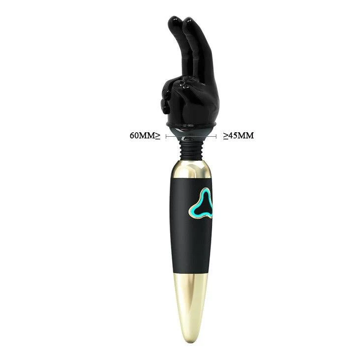 Wand Massager Head - Double Finger - Image 3