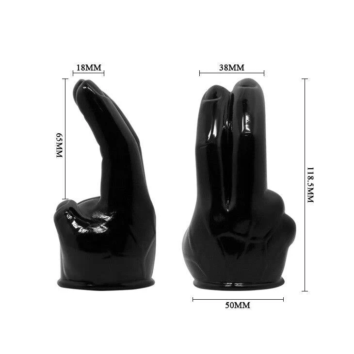 Wand Massager Head - Double Finger - Image 5