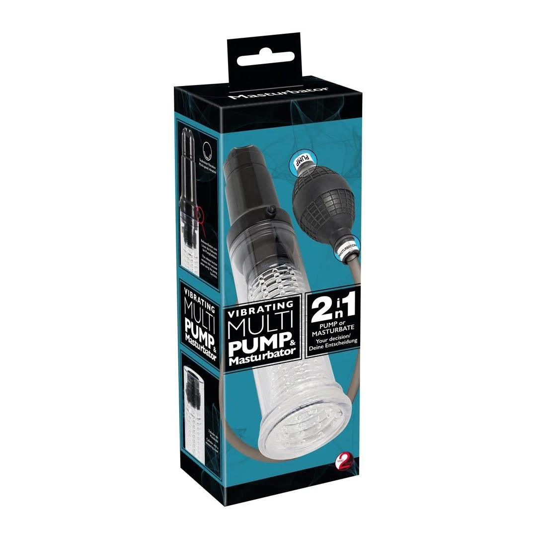 Vibrating Cock Pump & Masturbator - Image 3