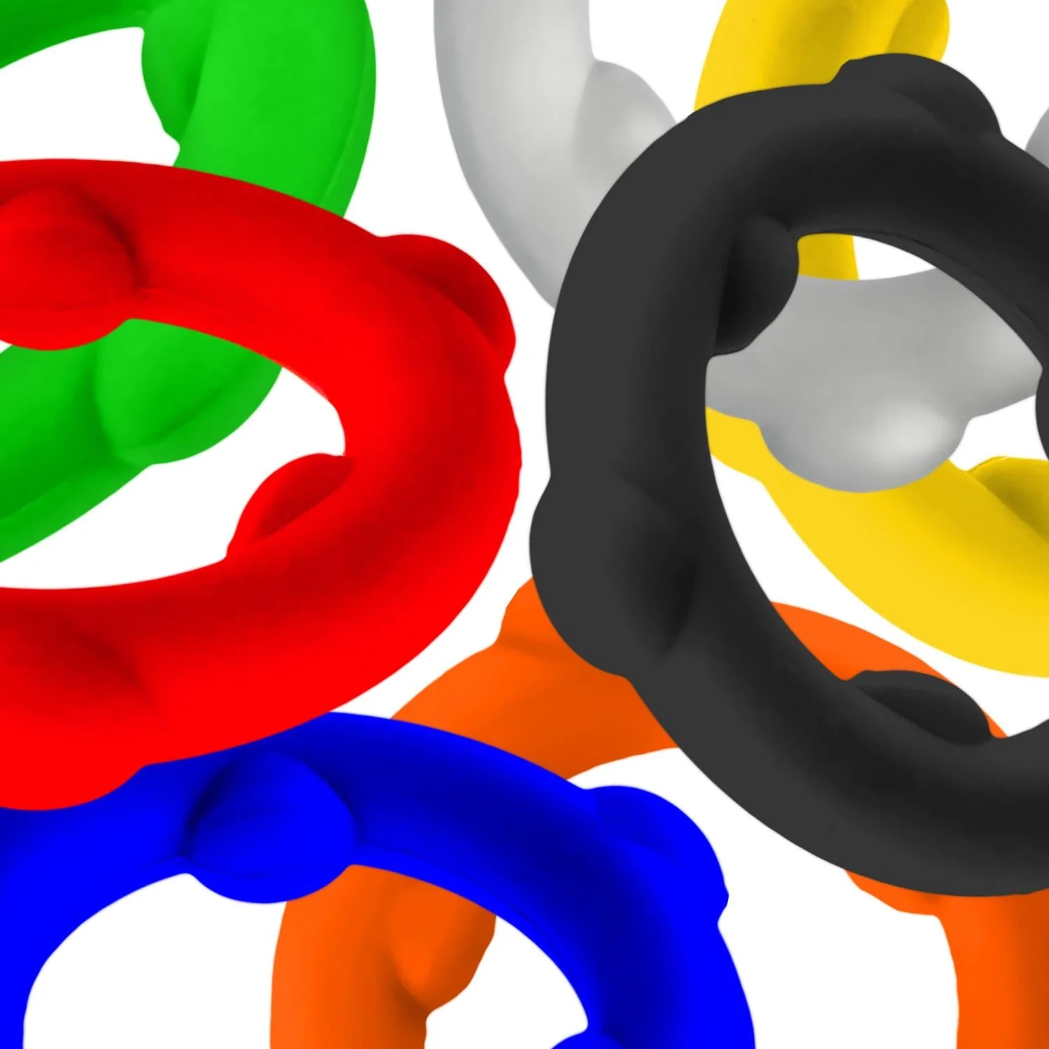 Oxballs Spinner Single Silicone Ring - Image 9
