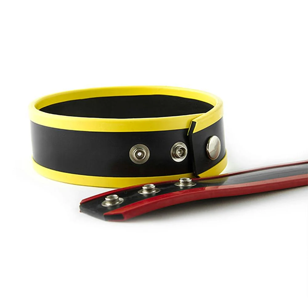 Edged Rubber Bicep Strap // Made to Order
