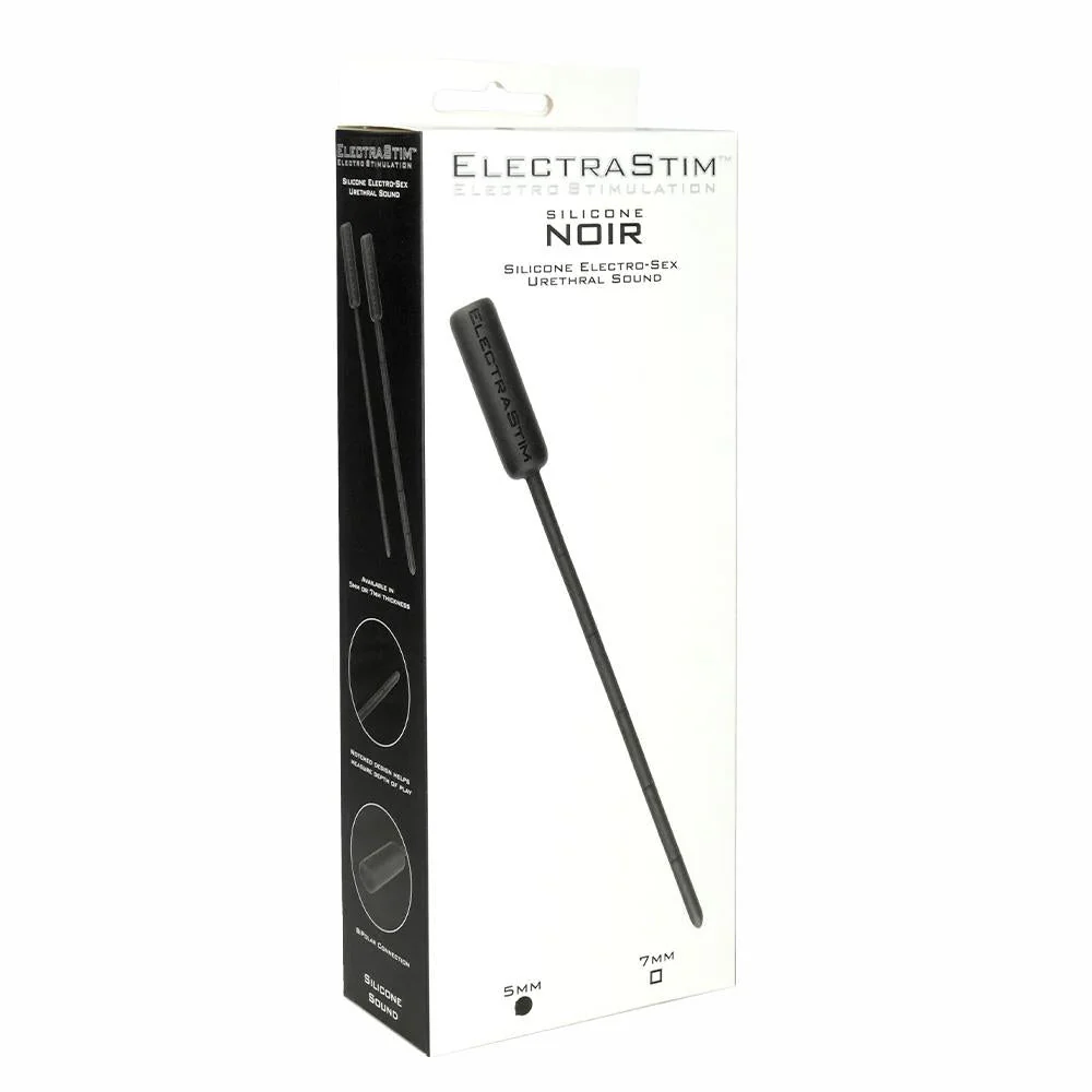 ELECTRASTIM Silicone Noir Flexible Sound - 7mm - Image 3