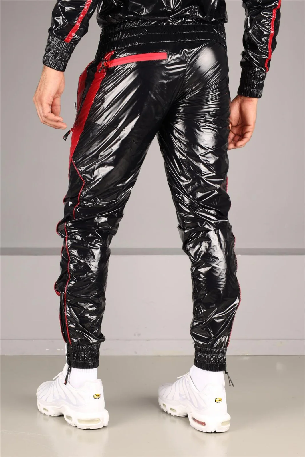 Base Track Pants, Red - Image 2