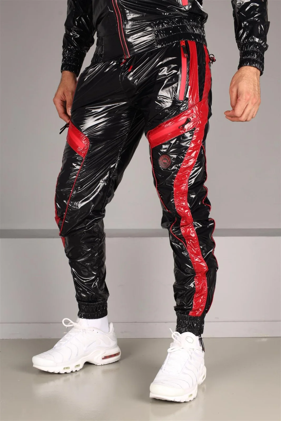 Base Track Pants, Red - Image 3
