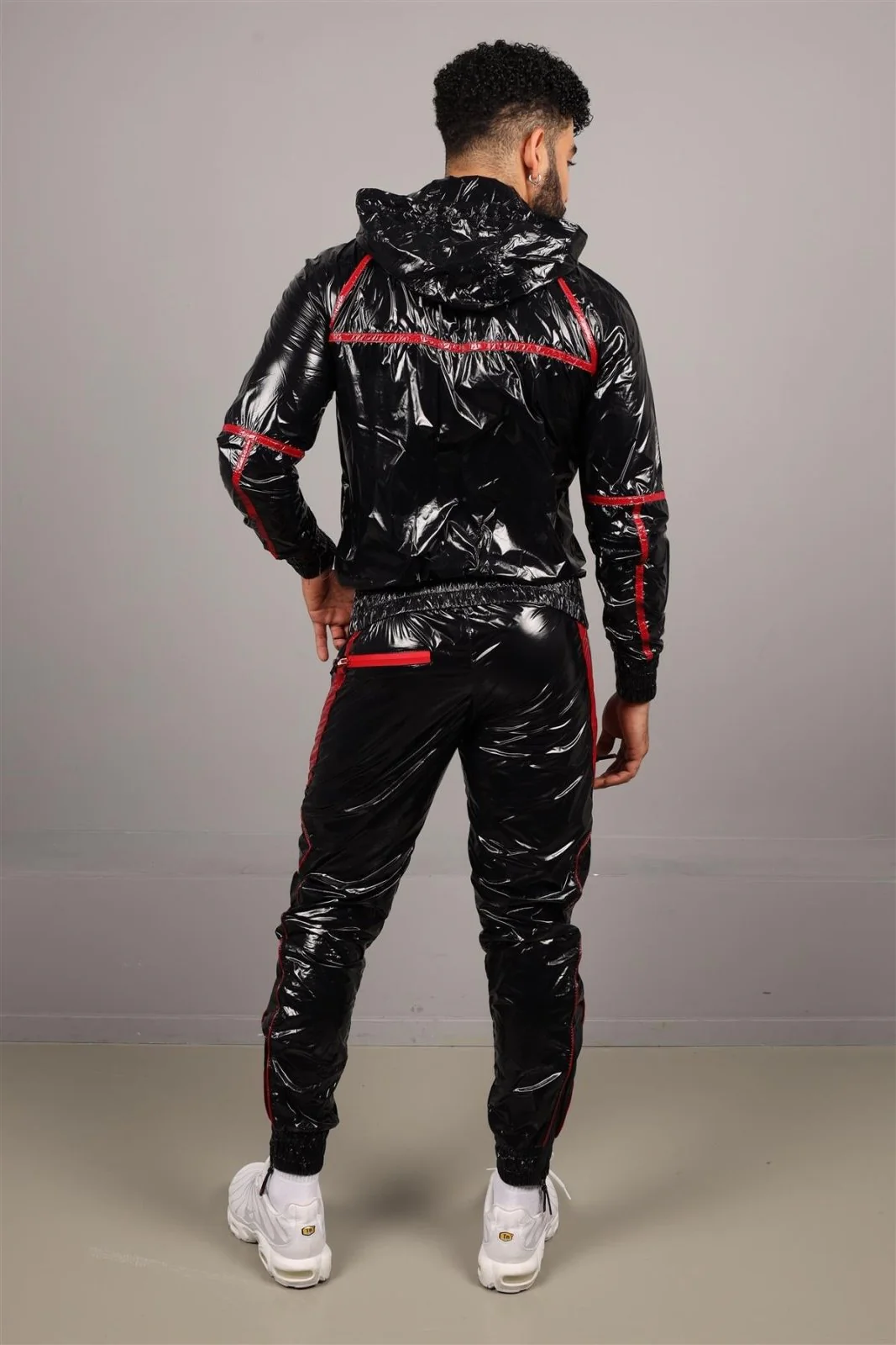 Base Track Pants, Red - Image 6