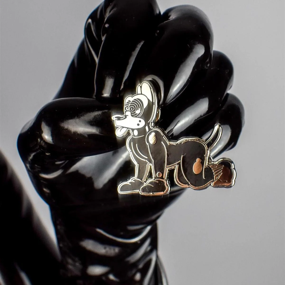 Hypno Dog Pin