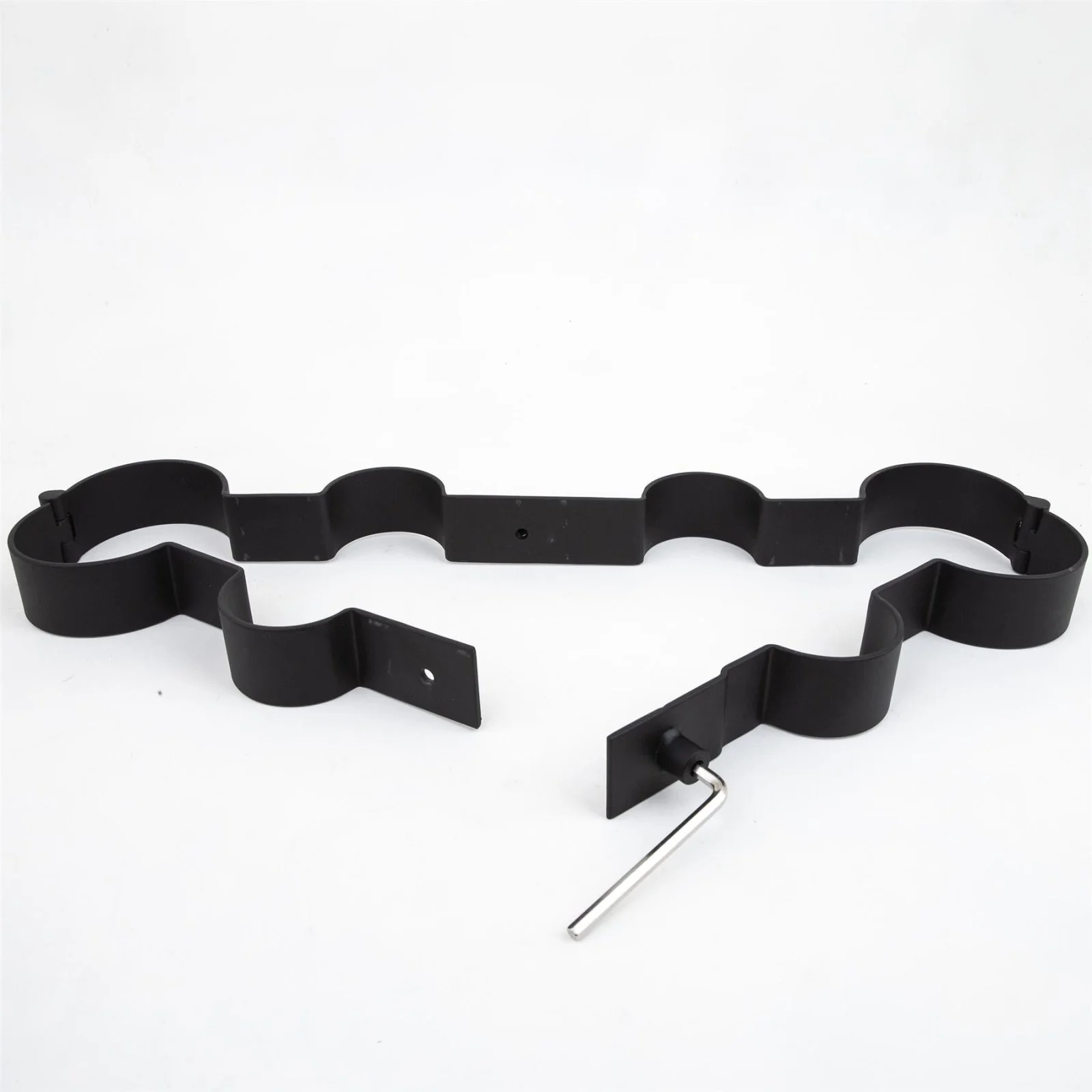 Steel wrist to ankle spreader, Black - Image 4