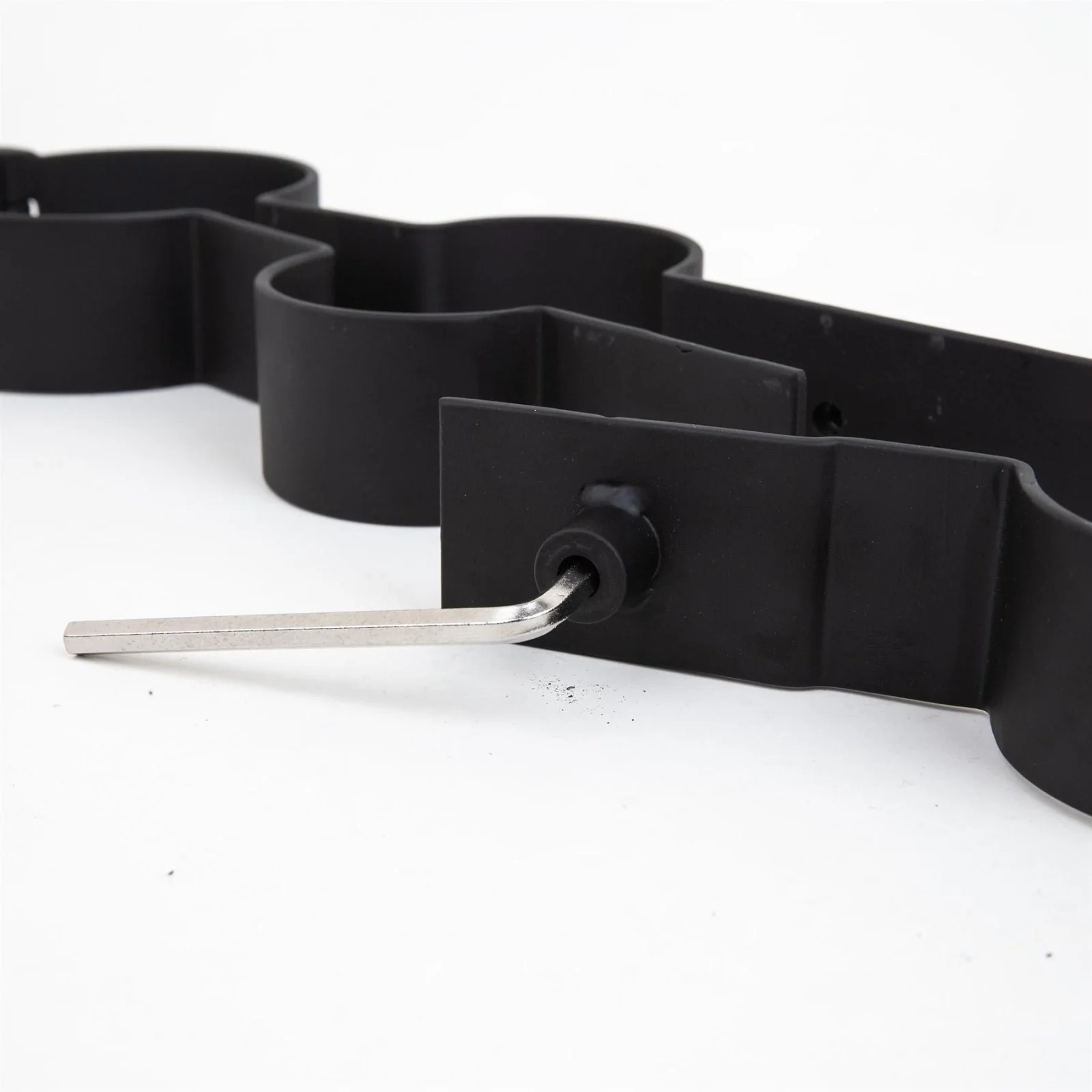 Steel wrist to ankle spreader, Black - Image 5