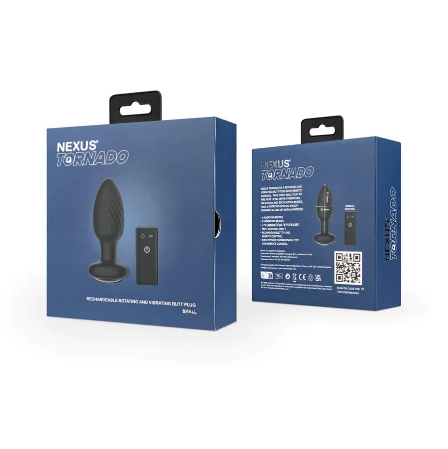 NEXUS Tornado, Remote Controlled Rotating Small Butt Plug - Image 5