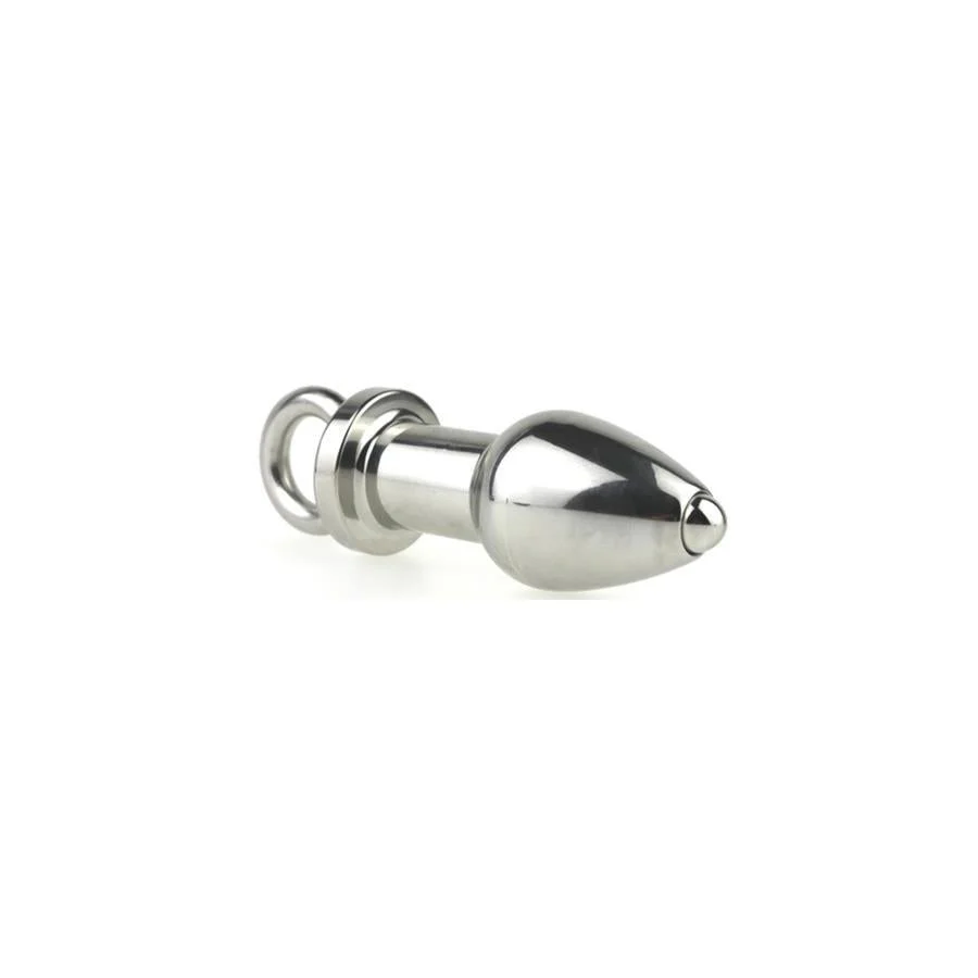 Screw Shut Anal Tunnel Plug, Stainless Steel - Image 6