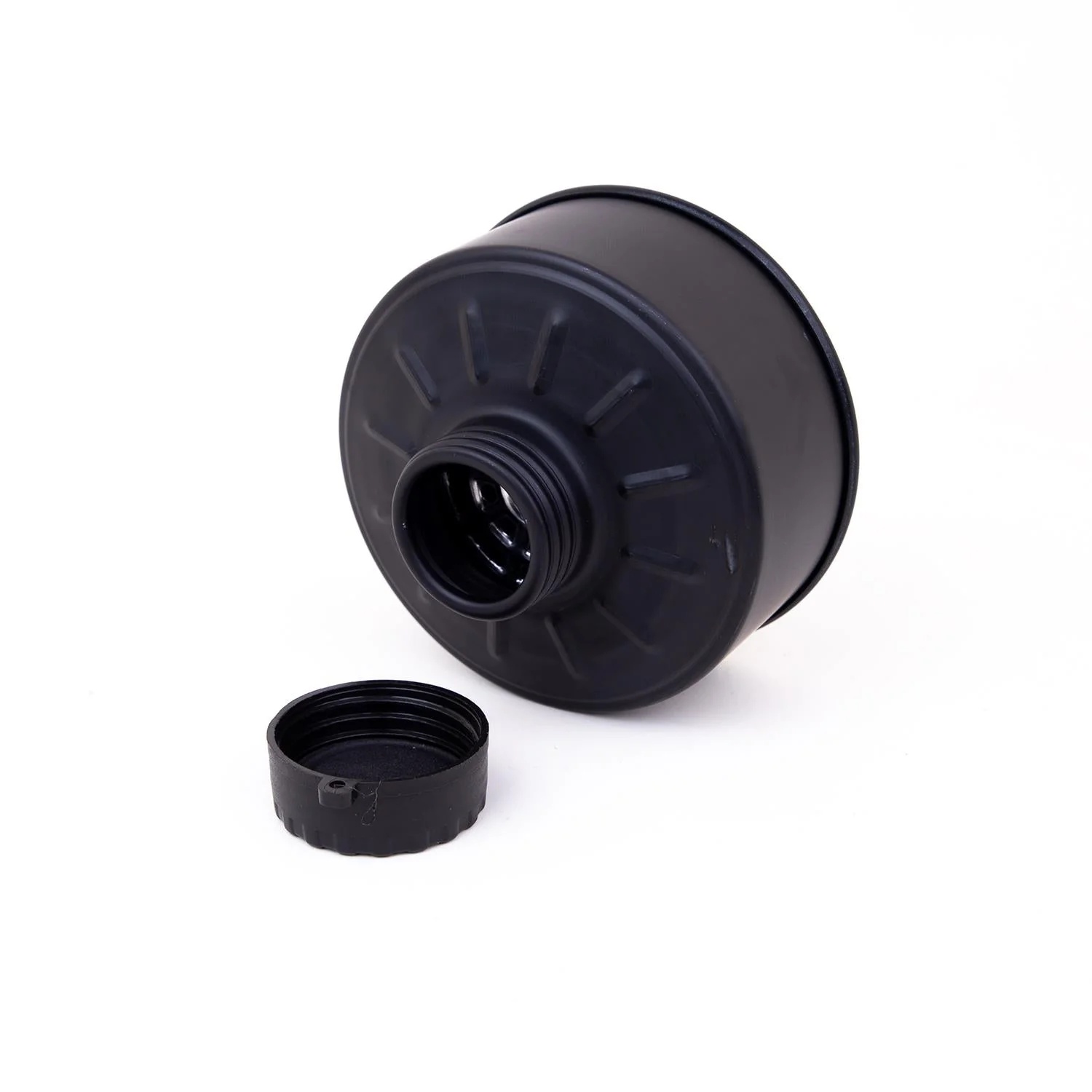 Gas Mask Filter - 40mm Nato, Black Metal, New & Sealed - Image 2