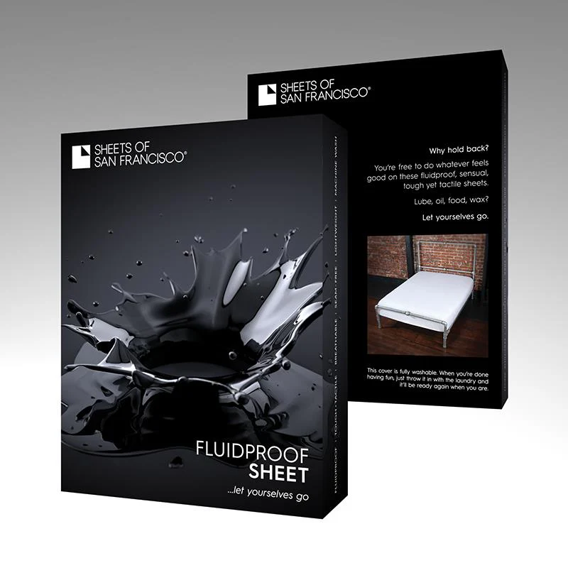 SHEETS OF SAN FRANCISCO Throw, White - Image 2