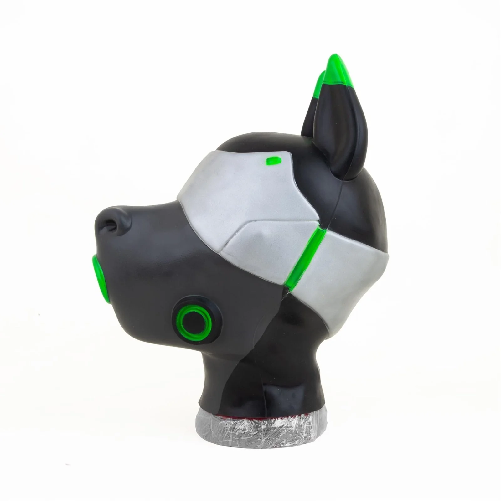 FURRJOI Silicone Horse Drone Hood, Lime - Image 6