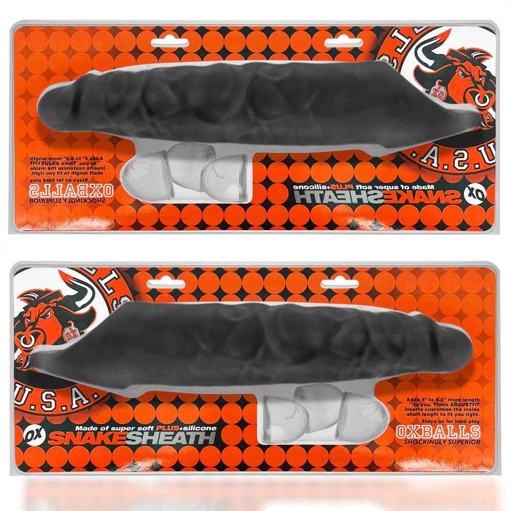 OXBALLS Snake, Cock Sheath, Black Ice - Image 2