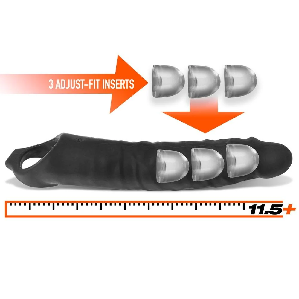 OXBALLS Snake, Cock Sheath, Black Ice - Image 9