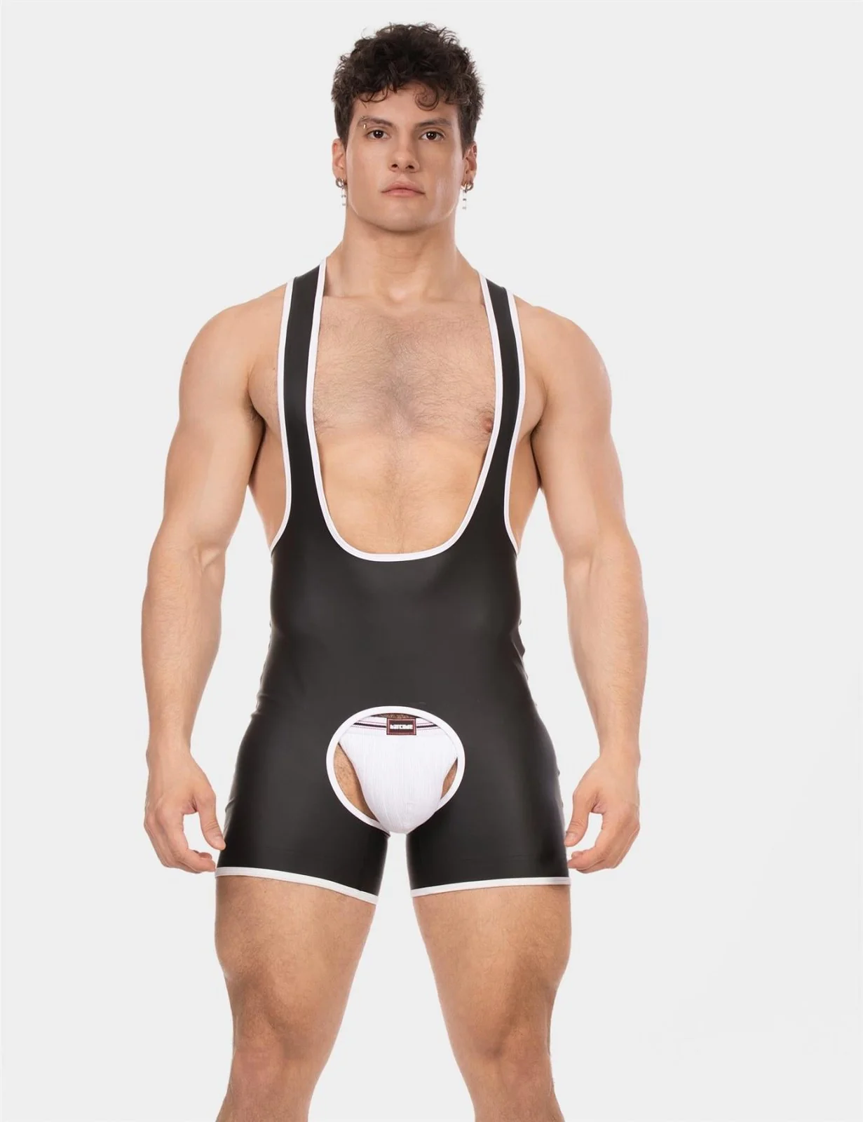 Barcode Singlet Kam, Black/White - Image 3