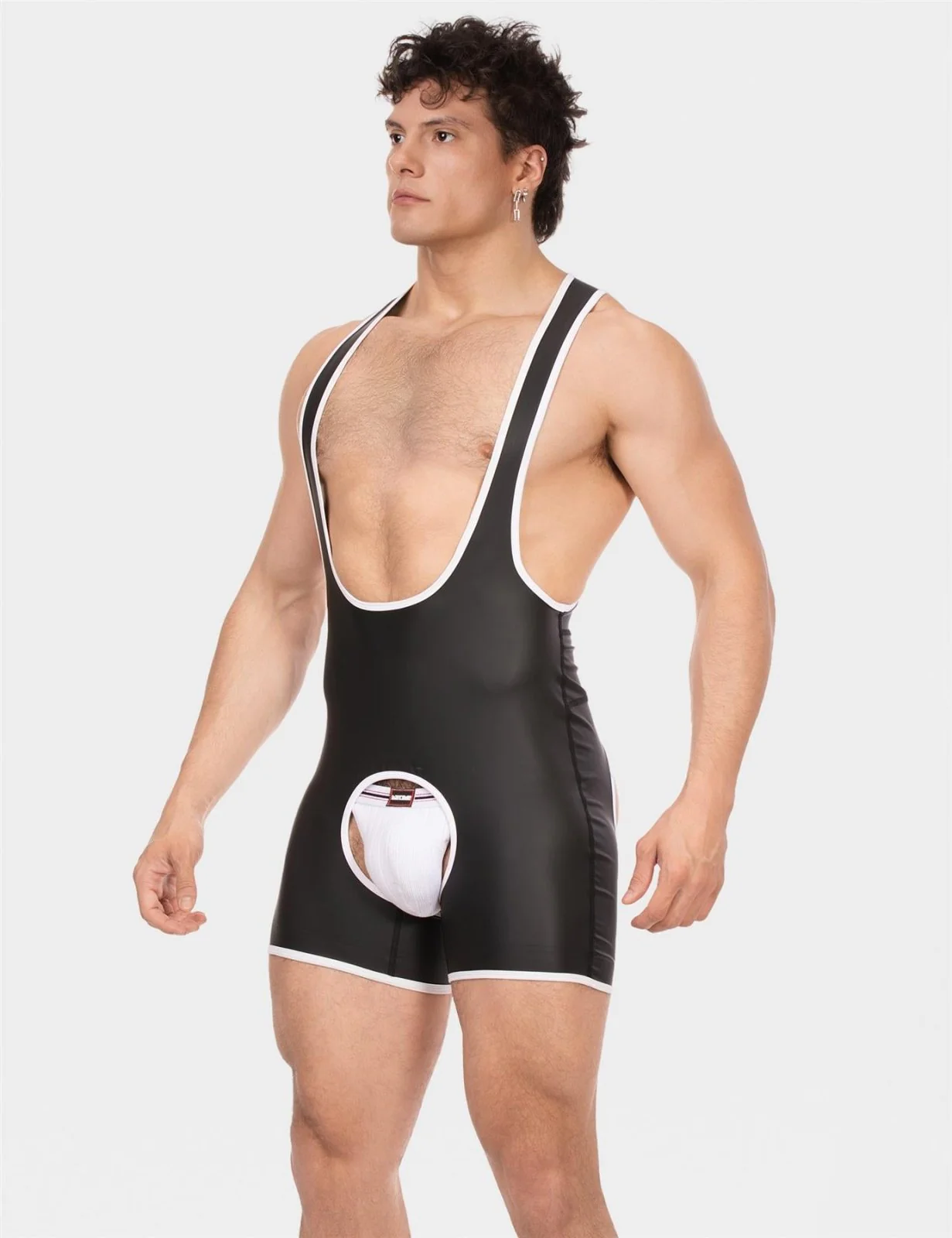 Barcode Singlet Kam, Black/White - Image 5