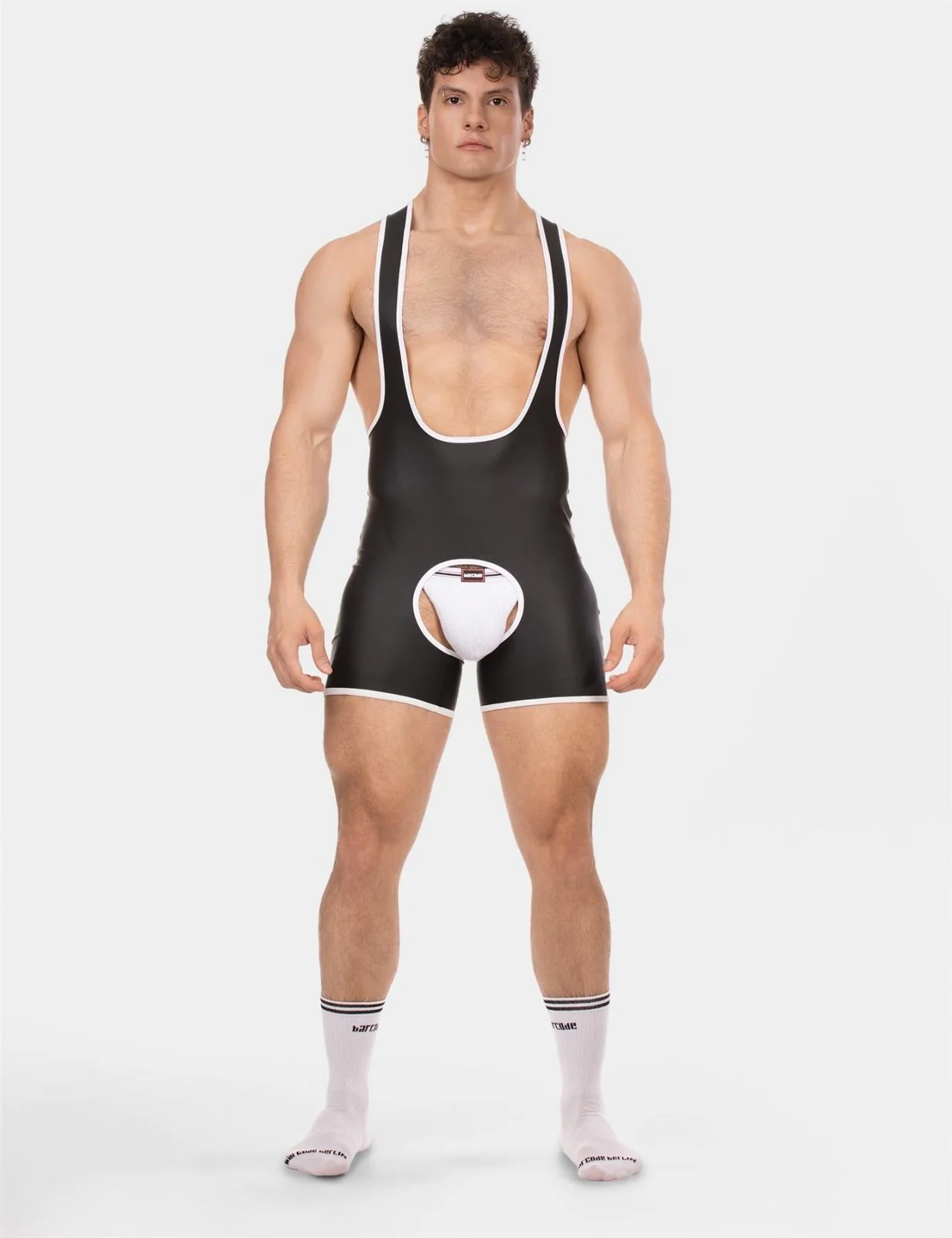 Barcode Singlet Kam, Black/White - Image 8