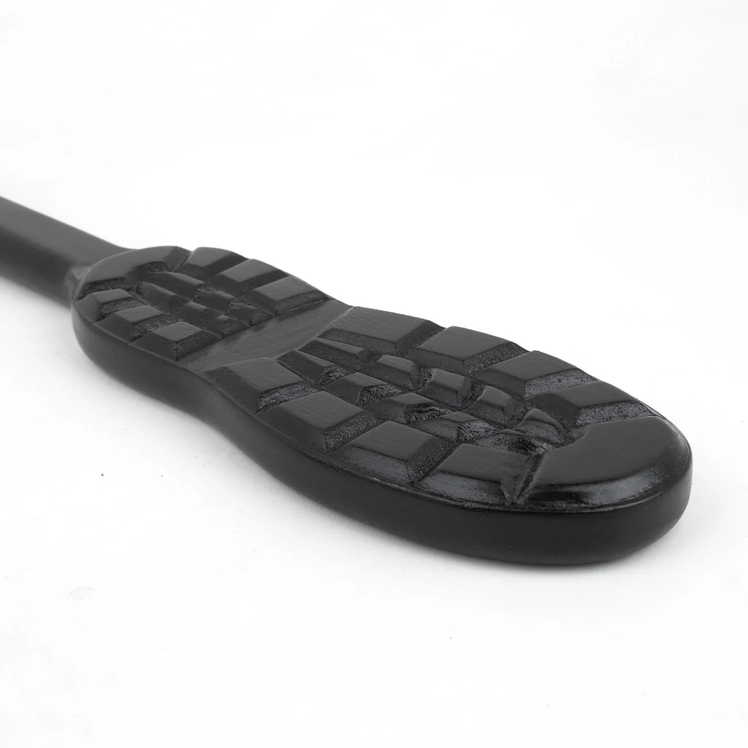 Boot Imprint Heavy Wooden Paddle - Image 3