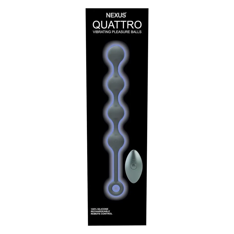 Quattro, Remote Control Vibrating Anal Beads - Image 3