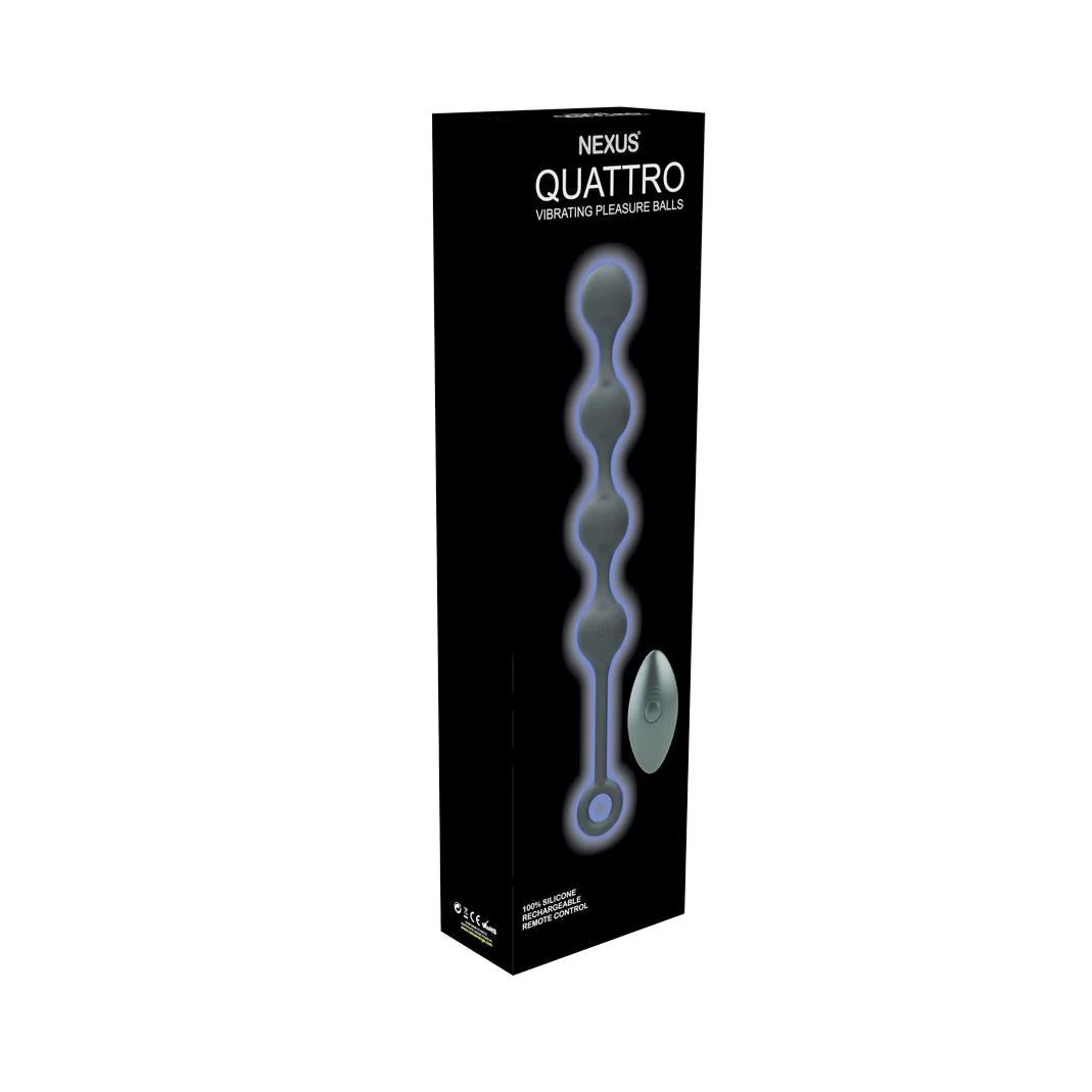 Quattro, Remote Control Vibrating Anal Beads - Image 5