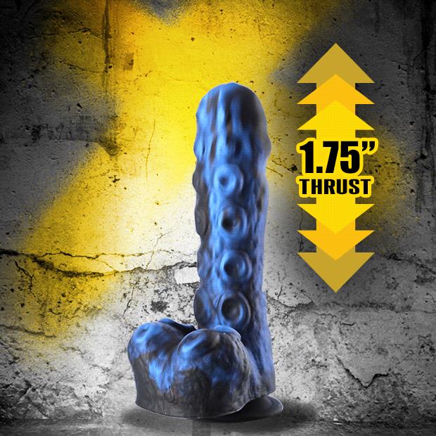 Fort Troff Tendril Thruster, Mini Fuck Machine, Rechargeable Silicone with Remote, Blue - Image 6