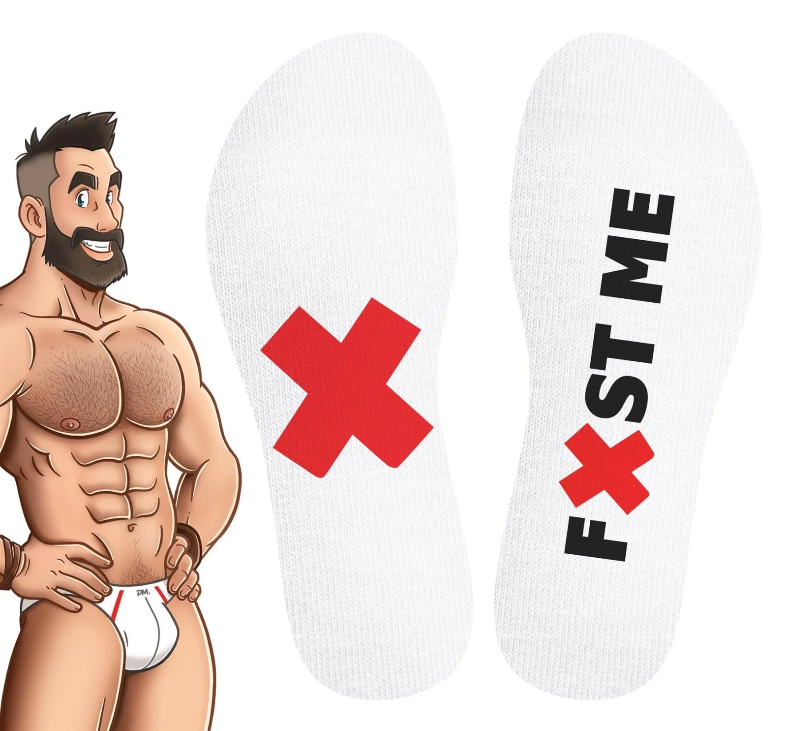 SNEAKXX "Fist Me" Skater Socks - Image 3