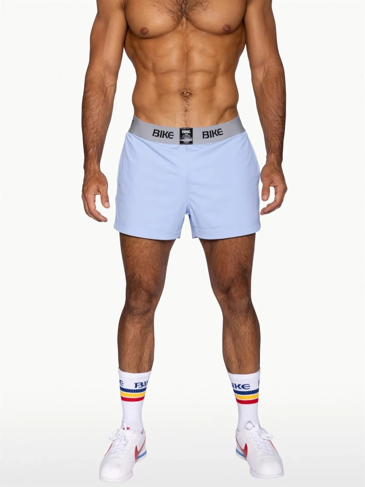 BIKE Jock Shorts, Ice Blue