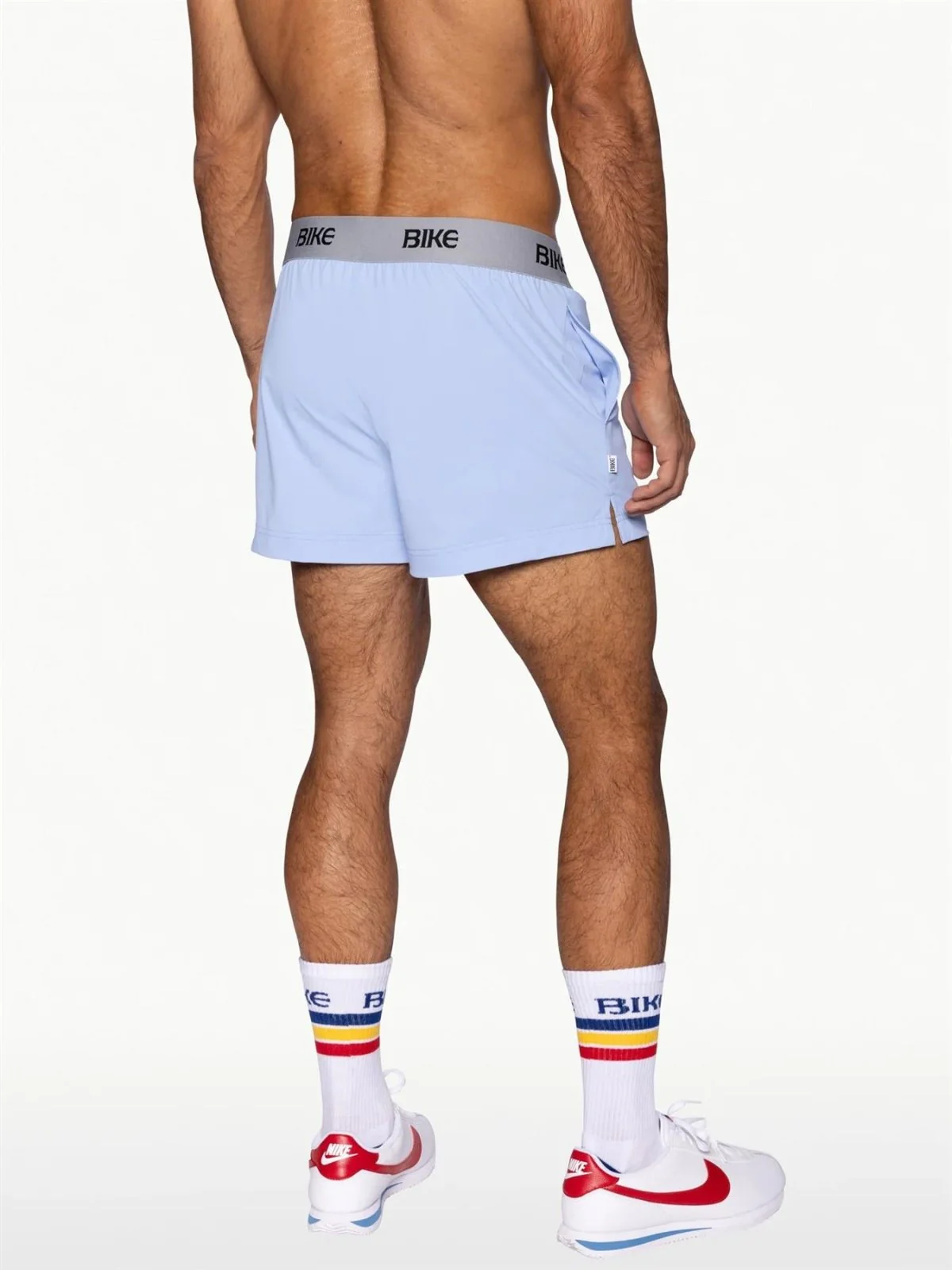 BIKE Jock Shorts, Ice Blue - Image 3