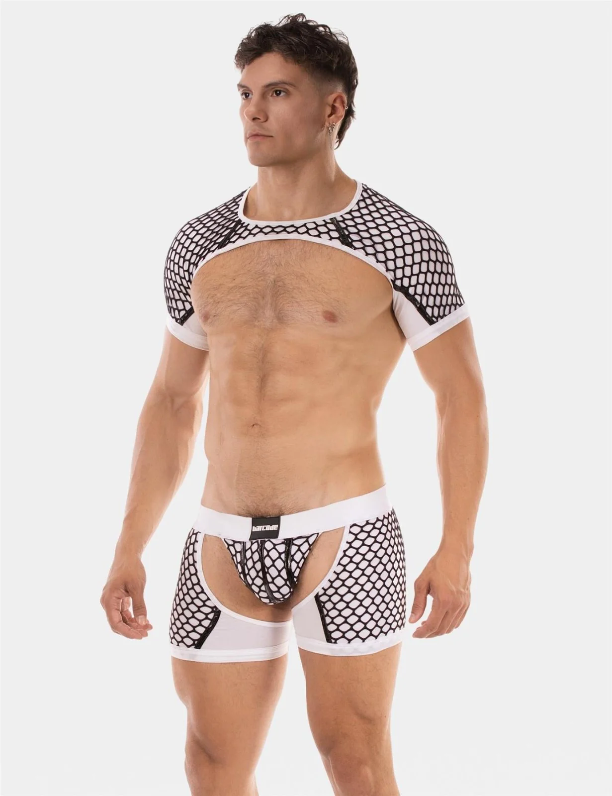 Shoulder Harness Ribo, Black/White - Image 3