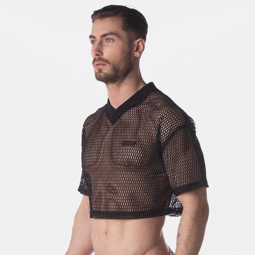 Crop Top Despinor, Black - Image 4