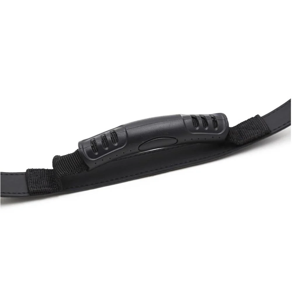 Black Wrist Cuffs with a Pull Handle - Image 3