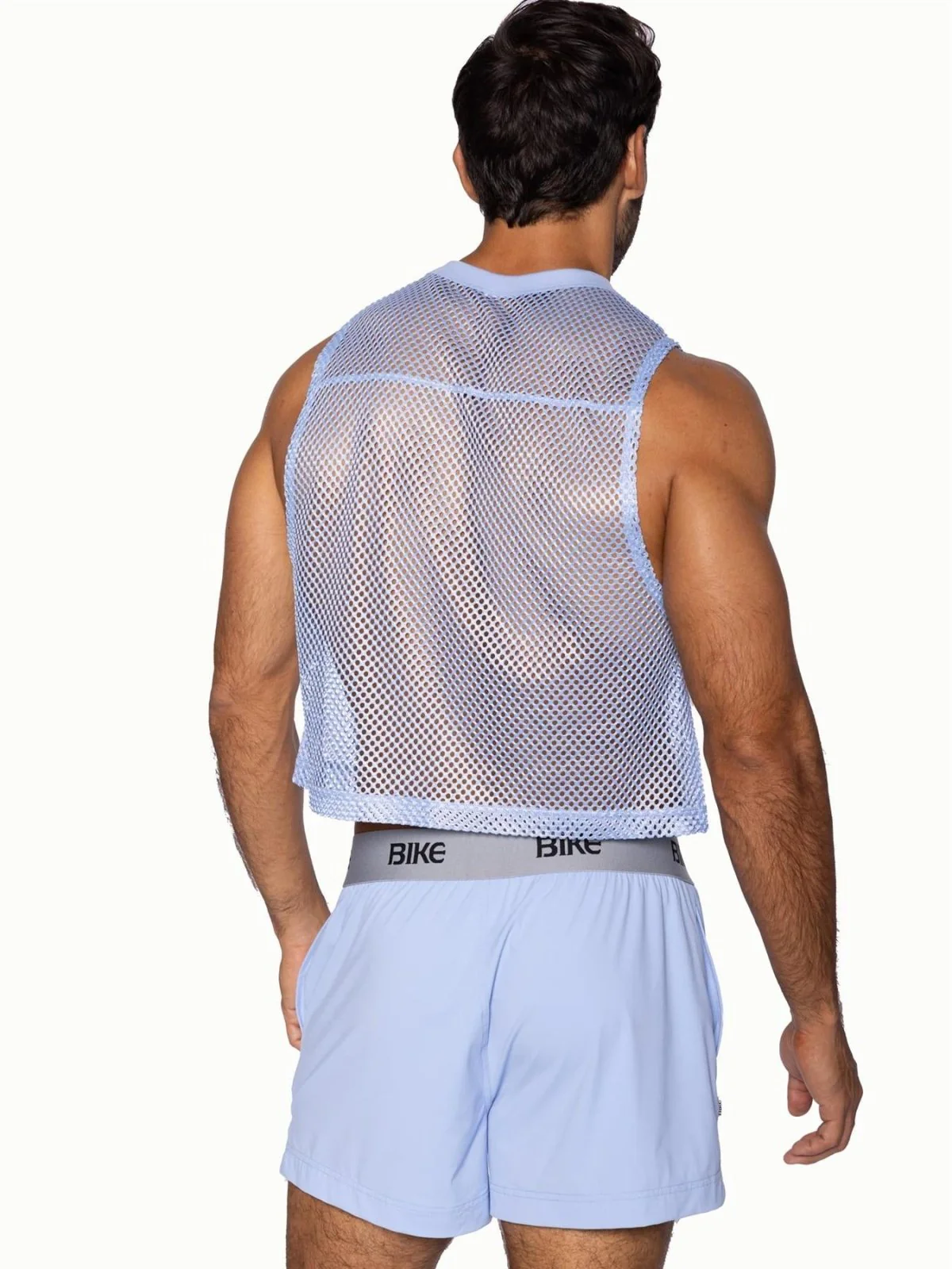 BIKE Sleeveless Practice Jersey, Ice Blue - Image 6