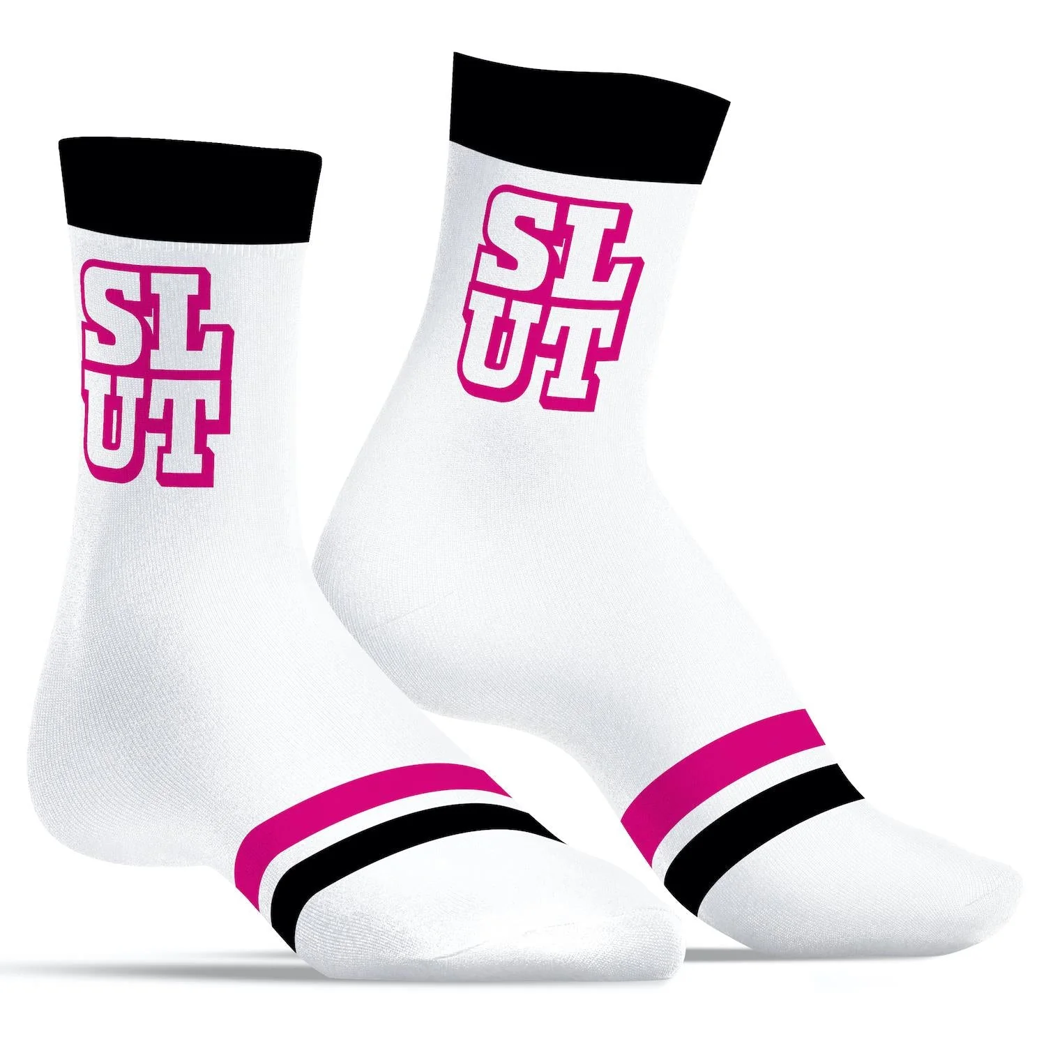 SNEAKXX "University Slut" Skater Socks
