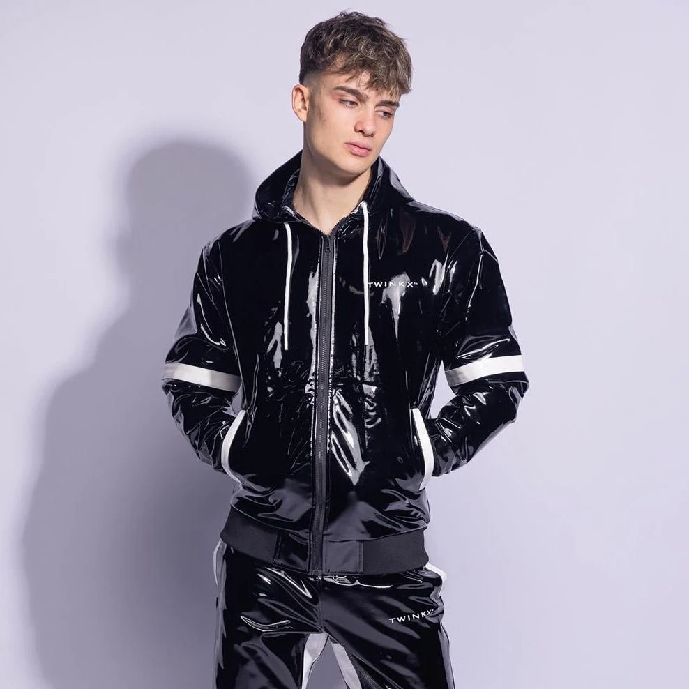 Twink X Datingstar Jacket, Black/White