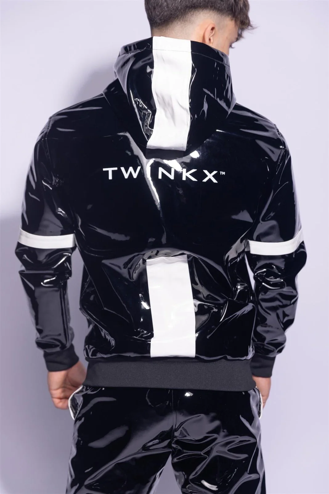 Twink X Datingstar Jacket, Black/White - Image 5