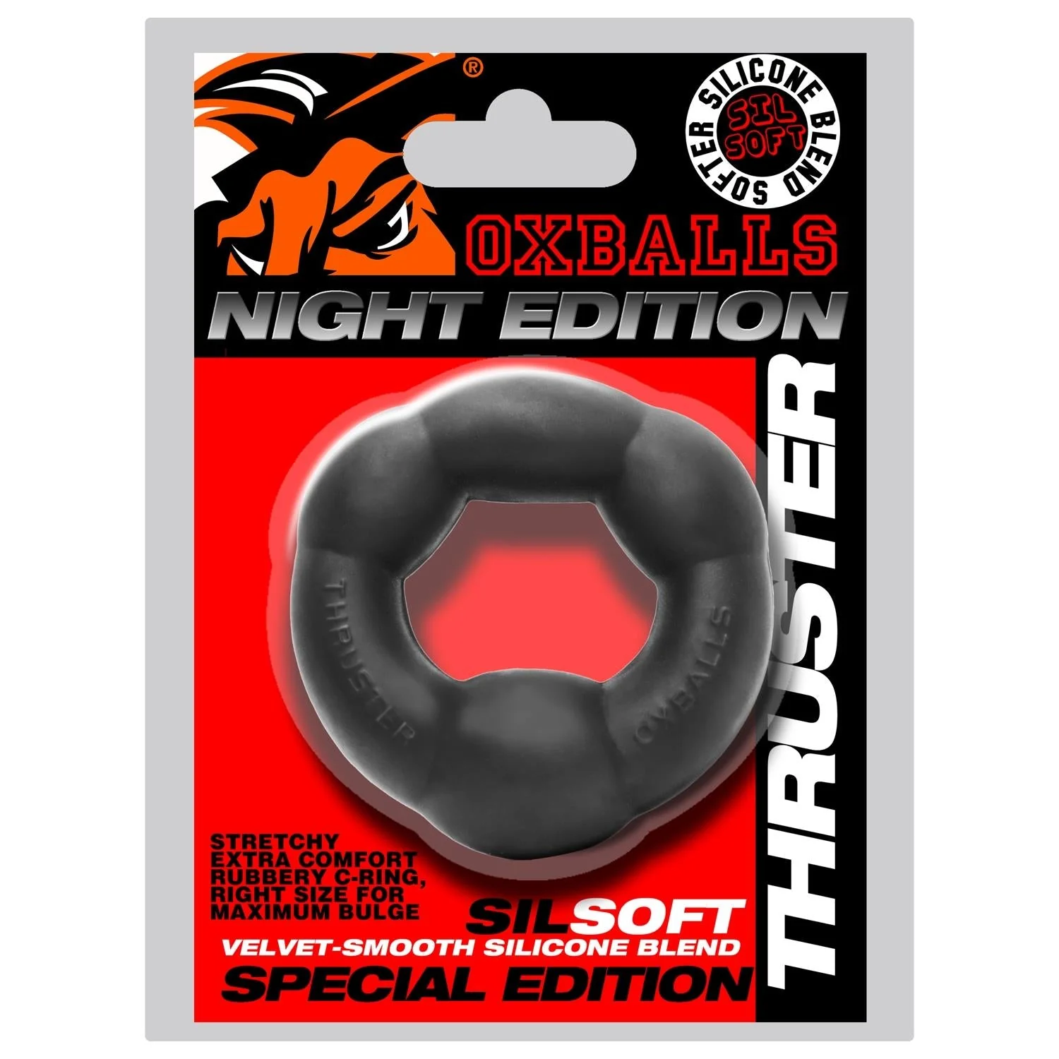 OXBALLS Thruster, Night Black - Image 4