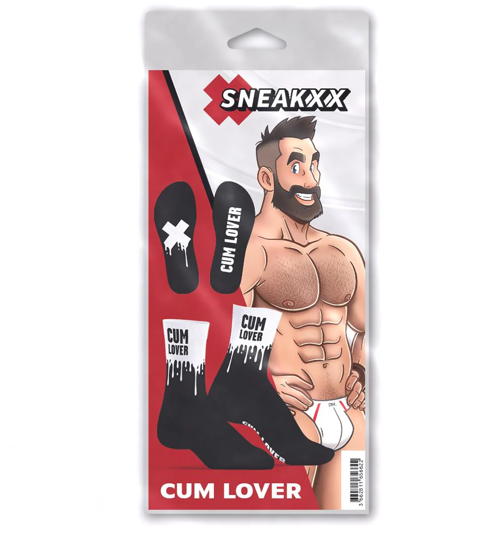 SNEAKXX "Cum Lover" Skater Socks - Image 4