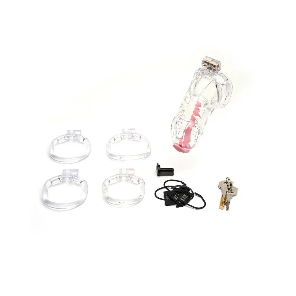 Cellmate Guardian Chastity Cage Clear - Image 7