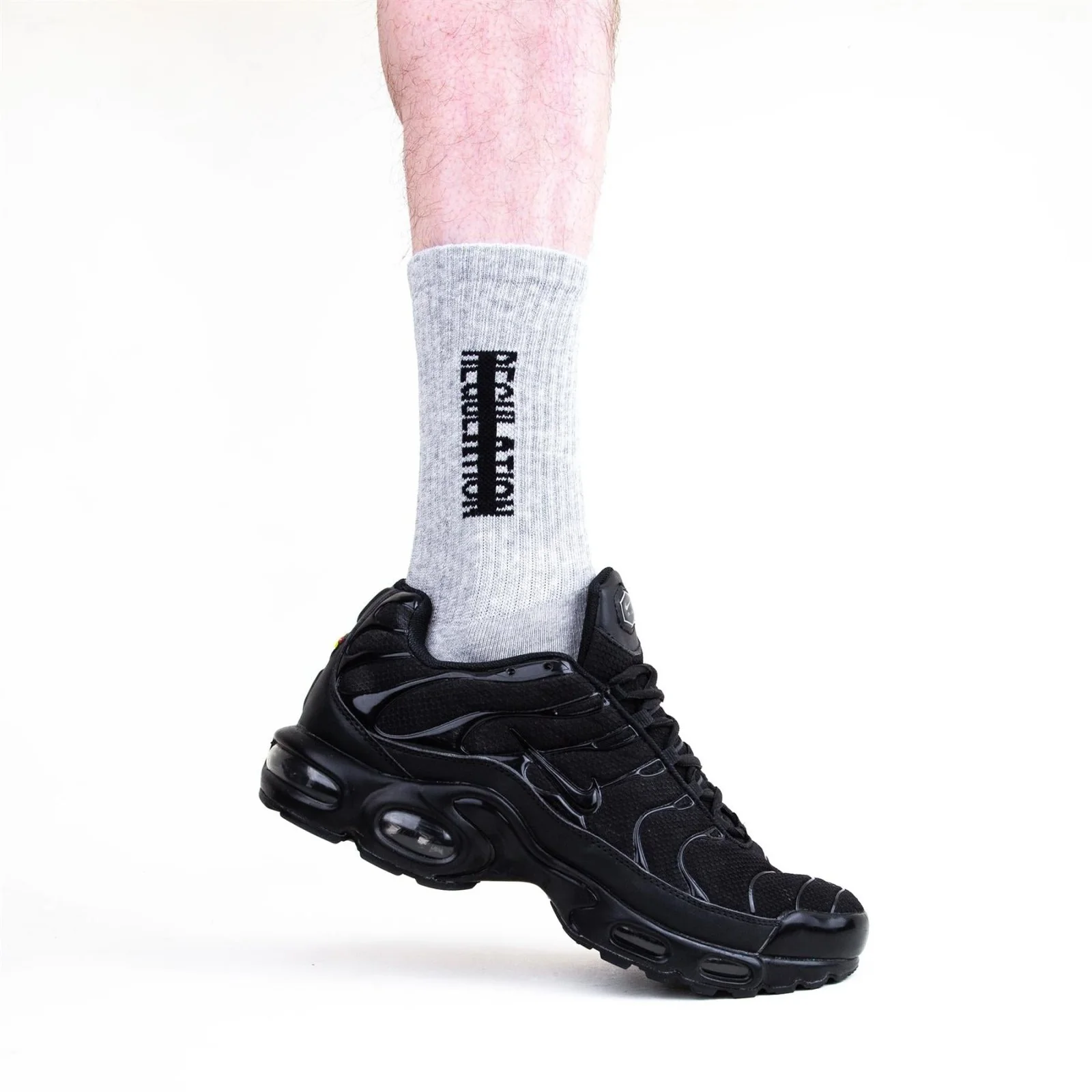REGULATION Socks, Grey - Image 2