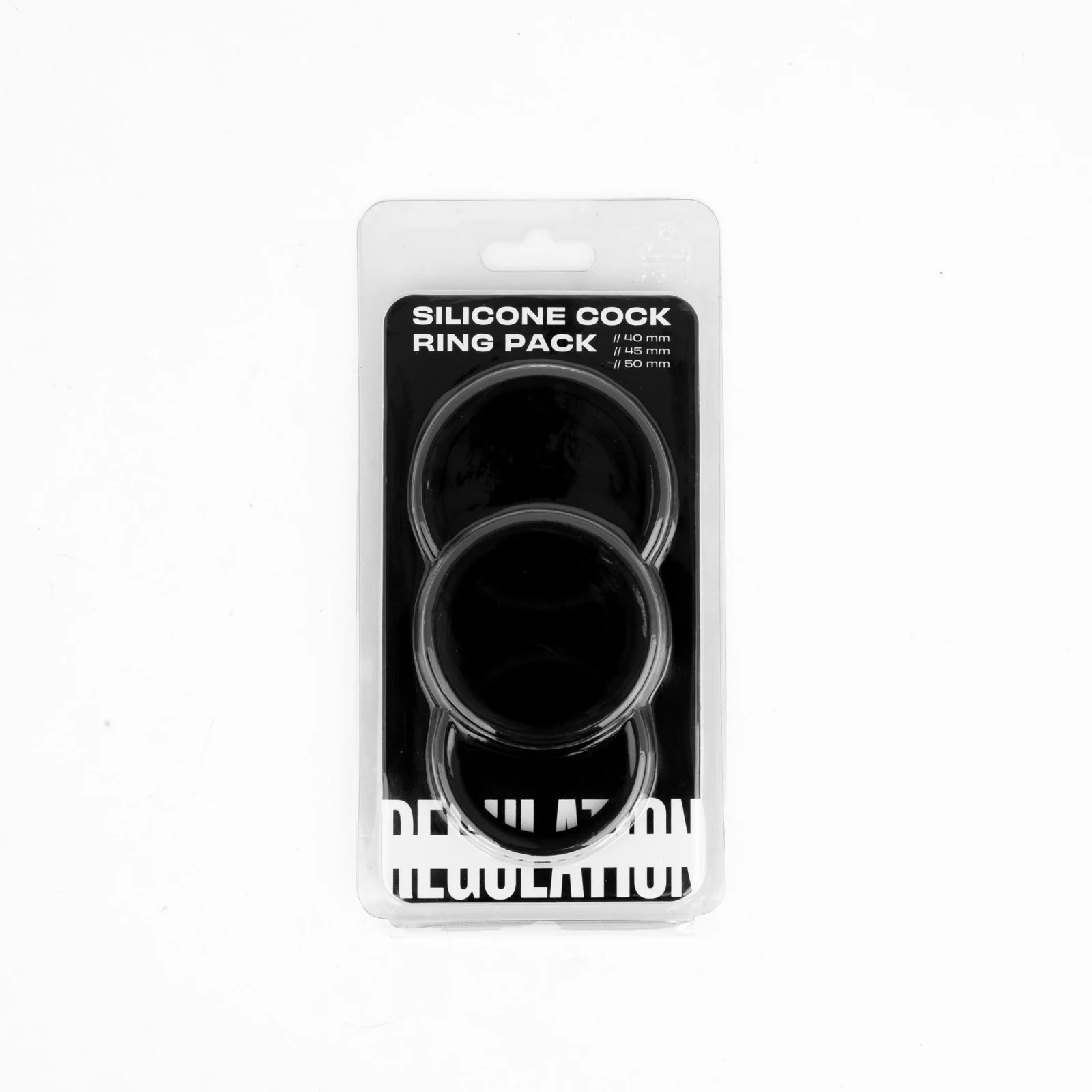 Silicone Cock Ring Pack Ring Pack, 40mm / 45mm / 50mm - Image 2