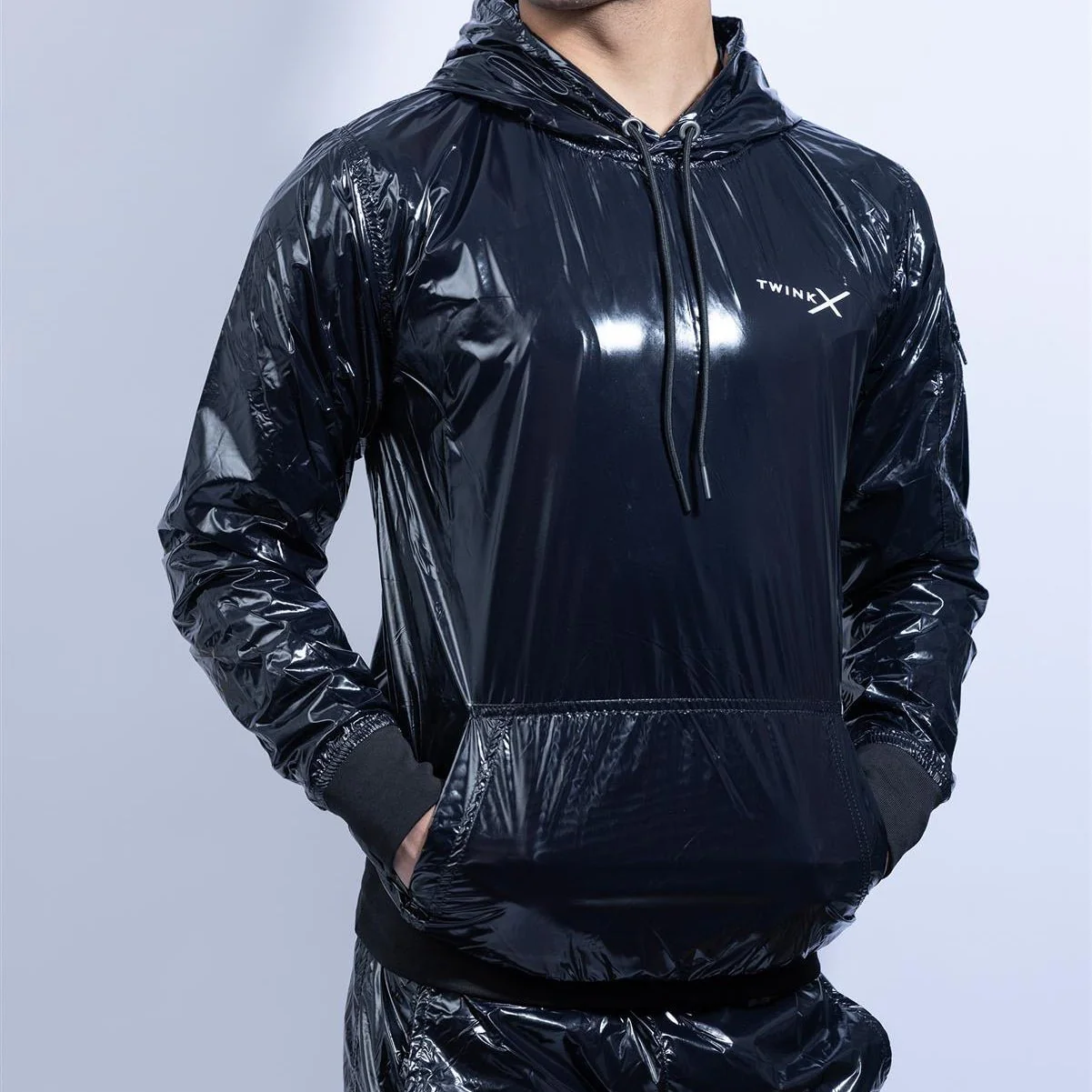 Twink X Adonis X Hoodie, Black