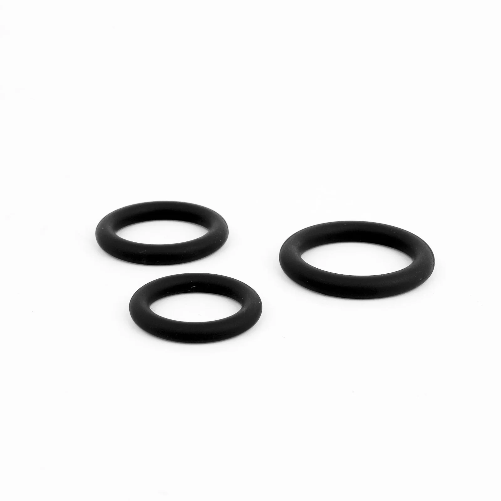 Silicone Shaft/Ball Ring, 3-Pack, Black, 22mm / 26mm / 30mm