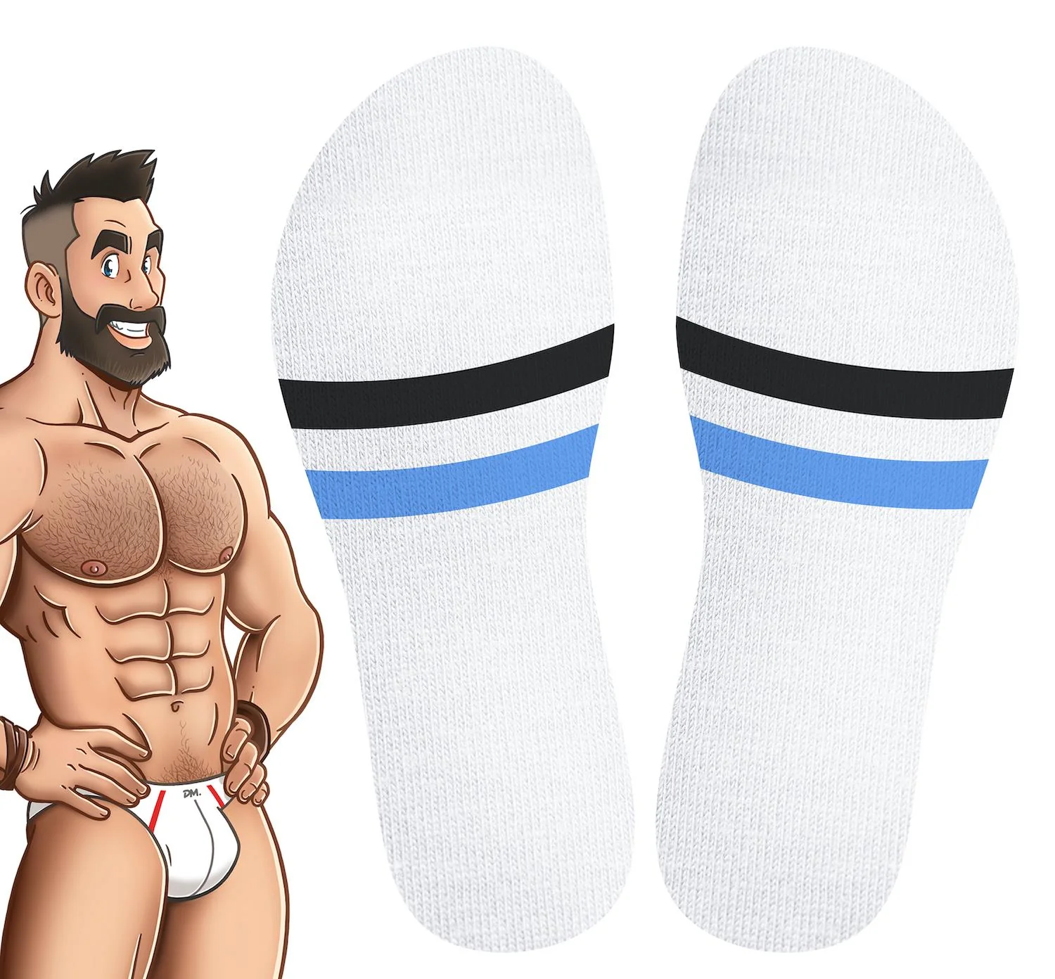 SNEAKXX "University Suck" Skater Socks - Image 3