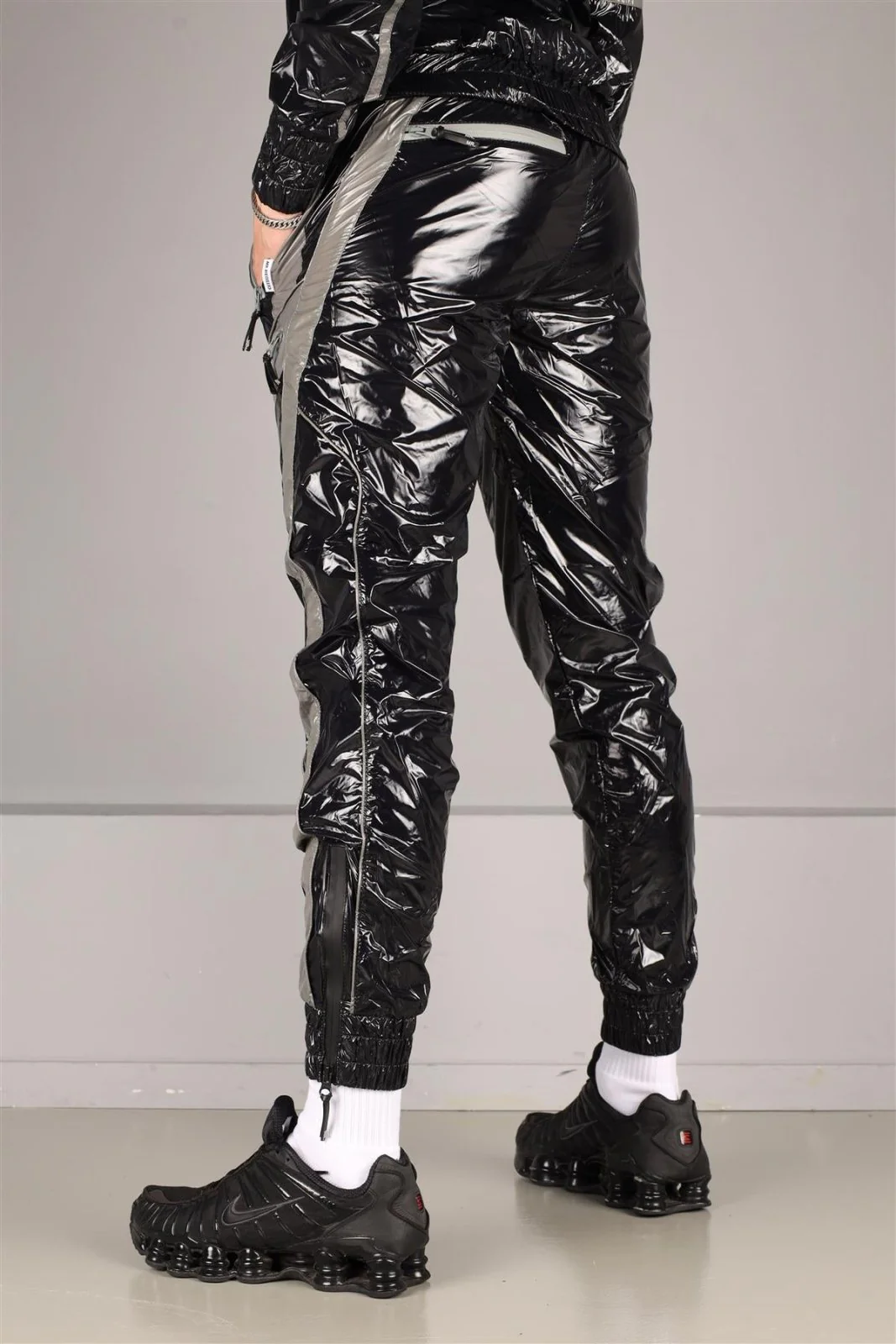 Base Track Pants, Grey - Image 3