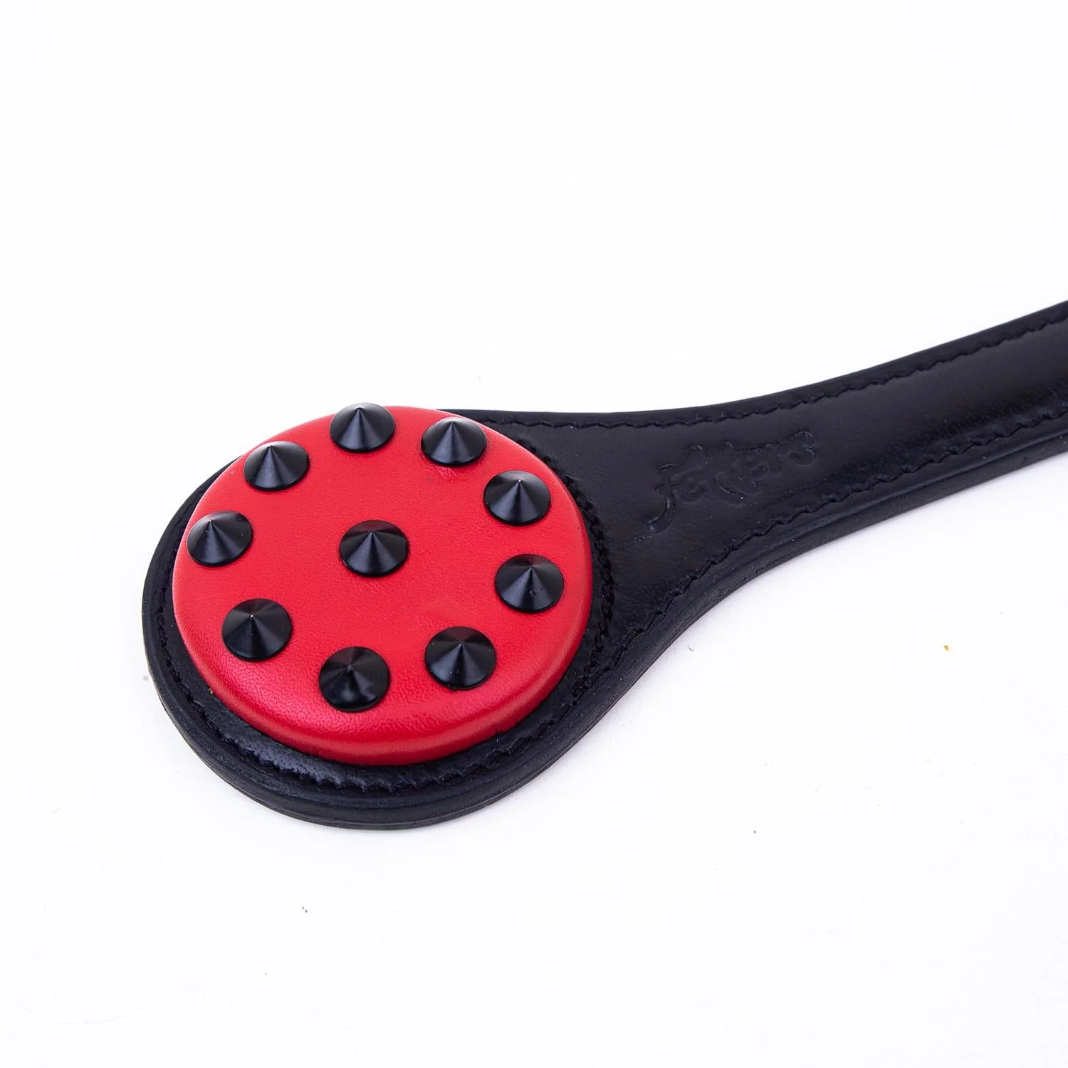 The Claw, Studded Ballbuster Paddle, Black & Red - Image 3