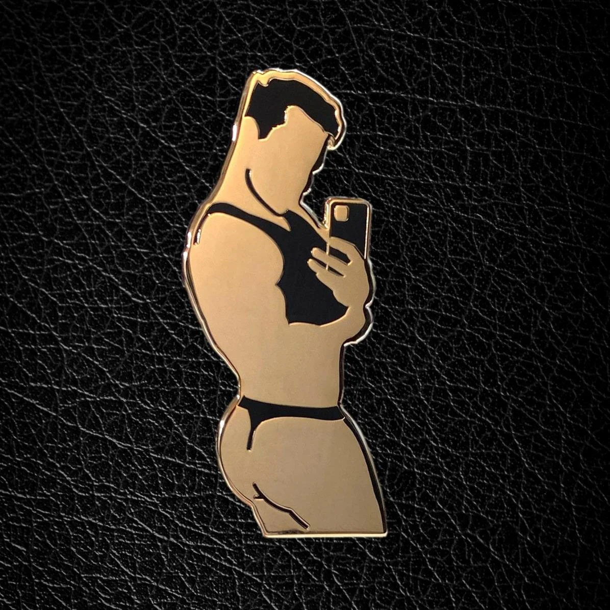 Master of the House Pin, Selfie